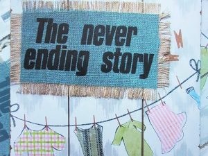 Laundry | The never ending story wandbord 810756 20x30cm huis tuin keuken