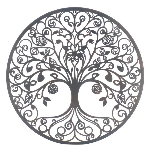 levensboom liefde metalen tree of life onthewall wandornament wanddecoratie decoratie huis tuin schutting terras balkon - kado - belgie frankrijk spanje portugal curacao engeland