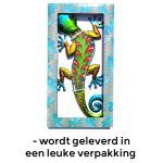 Salamander metaal glas dino forest groen huis tuin terras decoratie