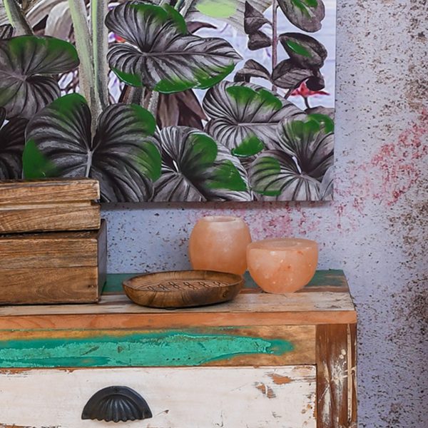 waxinelichthouder theelichthouder himalaya zout decoratie kado