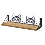 kiekeboekat - poes - metaal - 20x14cm - zwart - dierenliefhebber - decoratie huis tuin schutting terras balkon - kado - belgie frankrijk spanje portugal curacao engeland