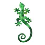 Salamander paisley-m cadeau kado huis tuin terras decocatie ophangen schutting 14x30cm