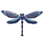 libelle mo2 metaal 30cm cadeau decoratie huis tuin terras schutting schuur