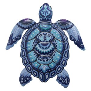 schildpad mo2 metaal 30cm cadeau decoratie huis tuin terras schutting schuur
