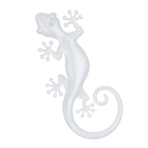 salamander decoratie metaal huis tuin terras cadeau kado paisley-o l oranje paars xxl 20x46 achterkant haak