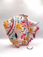 waxinelichthouder metalen vis decoratie roze theelicht houder metaal