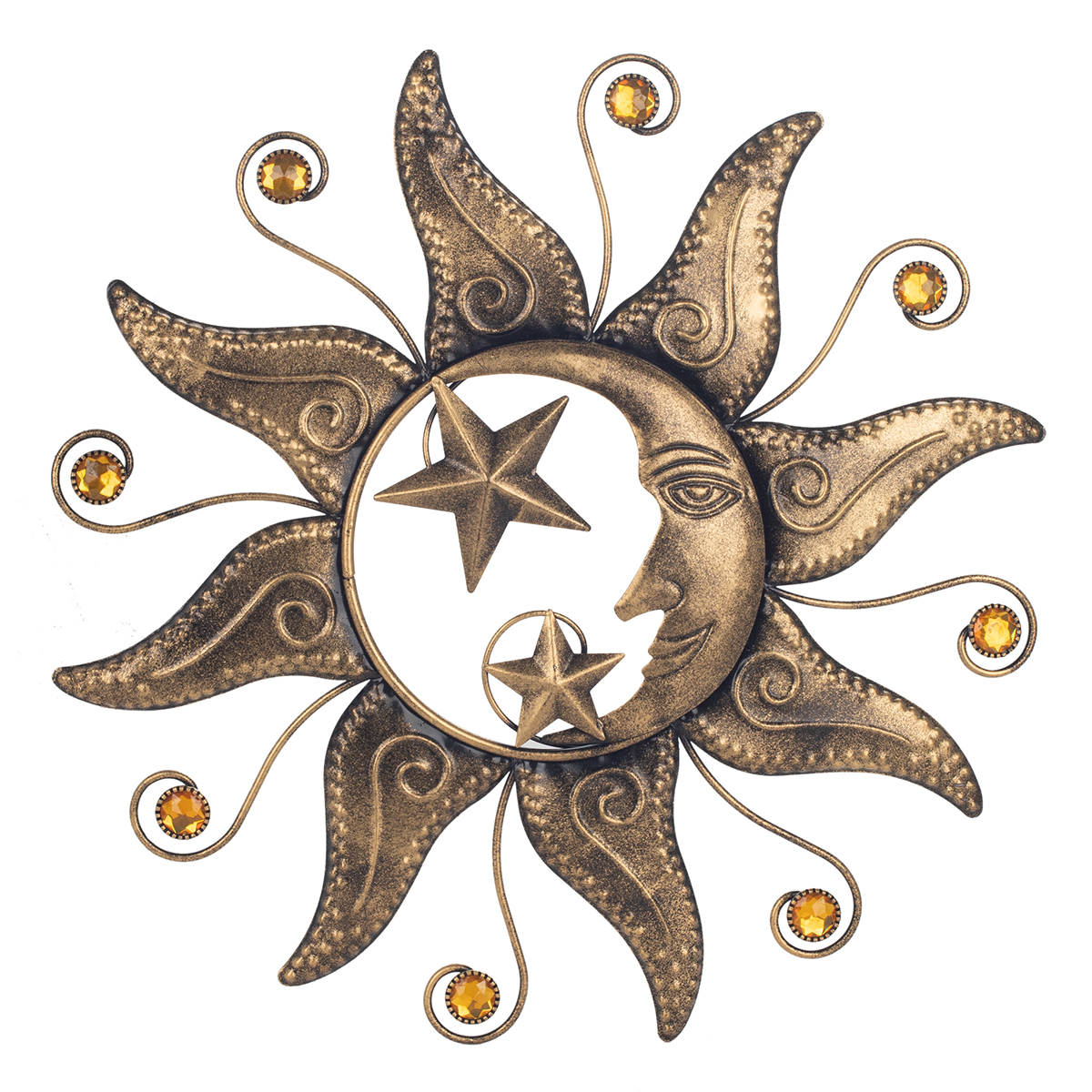 zon-maan-sterren-metaal-ornament-40cm-onthewall-decoration zon maan sterren metaal ornament 40cm onthewall decoration