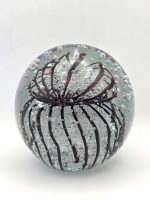 Glazen paperweight met zwarte spin - p20 - Afbeelding 3