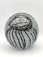 Glazen paperweight met zwarte spin - p20 - Afbeelding 4
