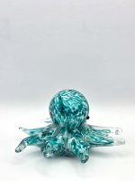 Glazen paperweight turquoise octopus - p30 - Afbeelding 4