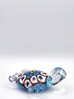 Glazen paperweight zeeschildpad - p31