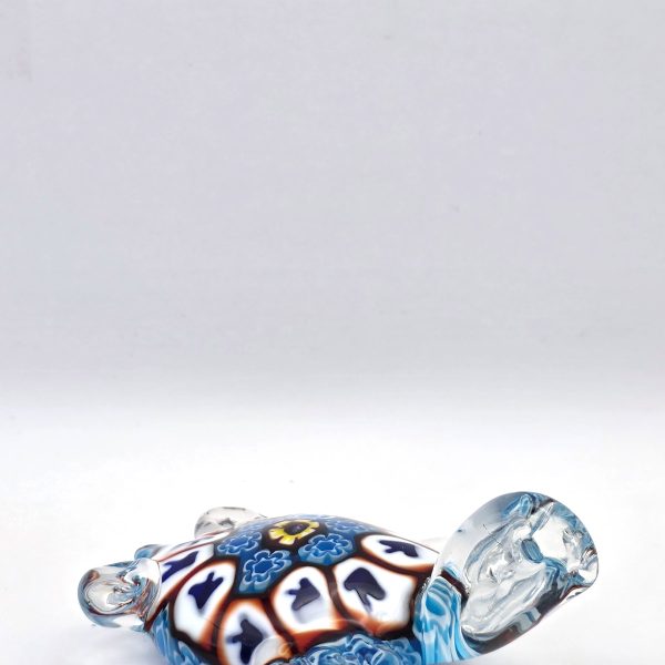 Glazen paperweight zeeschildpad - p31