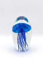 Glazen paperweight met blauwe kwal - p5 - Afbeelding 4